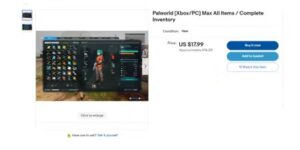 Palworld Players Are Selling s On eBay